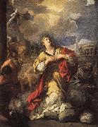 Pietro da Cortona St.Martina Refusing to Worship Idols Spain oil painting artist